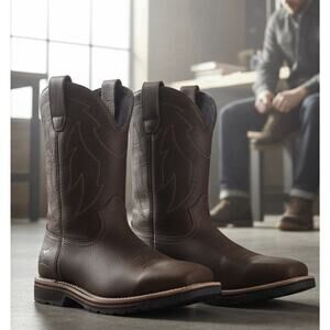 Irish Setter Red Wing 83979 Kittson Soft Toe Cowboy Work Boots Mens 12 NEW